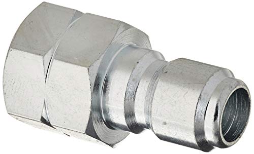 Mi T M AW-0017-0006 3/8M x 3/8 FPT QC Plug, Silver