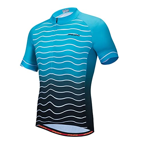 Cycling Jersey Mens Short Sleeve Bike Jersey Riding Tops Outdoor MTB Cycling Clothing