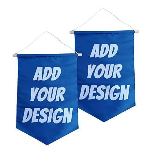 Bagetu Benutzerdefinierte 2 Stück Banner personalisierte Campingflaggen Schild für Campingplatz (doppelseitig) Cover