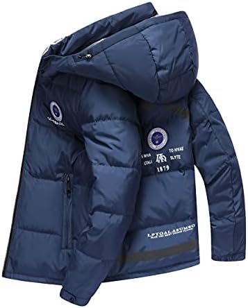 （13:30時点） [FSD.WG] ダウンジャケット メンズ カジュアル コート ライトダウンジャケット 人気 アウター 無地 通勤 保温ジャケット 春秋冬 分厚い 防寒 防風 暖かい 通学 【サイズ : 4XL】