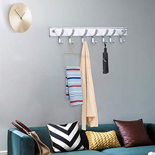 AiHom Ganci portasciugamani bagno in alluminio