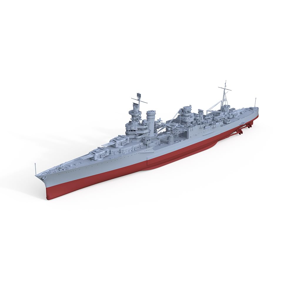 MRY-SFW SSC600554S 1/600 zestaw do budowy modelu wojskowego USS Portland Class CA-33 ciężki krążownik 1942 pełny kadłub