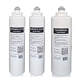 USWF 2-Year Replacement Filter Set for RO-2F-600 Tankless Reverse Osmosis System, Pack of 2 CF Filters and 1 RO Membrane