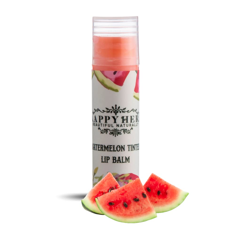 HAAPPY HERBS - BEAUTIFUL NATURALLY Lip Balm With Tint Watermelon - 5g-image-45