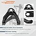 YCQTaoBao Front Lower Control Arm w/Ball Joint 2PC Replaces T2H19029 Compatible with Jaguar XE 2017 2018 2019 2020 Compatible with Jaguar XF 2017 2018 2019 2020