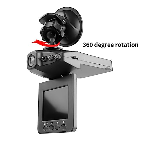 Cámara dash cam de 270 grados con visión nocturna IR y grabación vial en alta definición 4