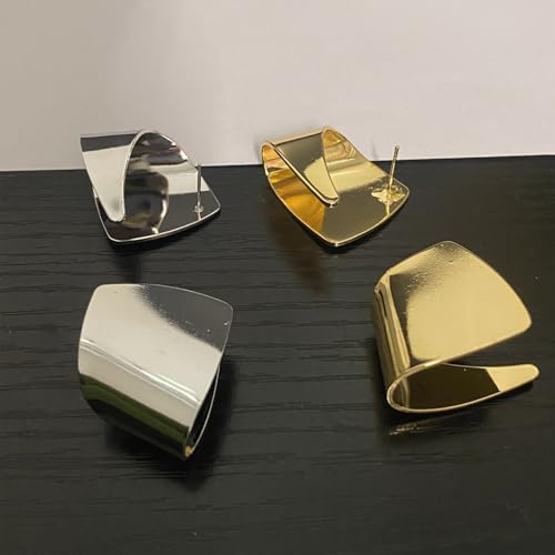 Unique Abstract Earrings For Women,Geometric Statement Stud Earring Large Hypoallergenic Earring for Gift4