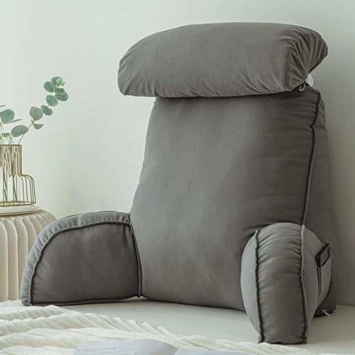 Oreiller de lecture et coussin de dossier ergonomique Premium Gray - 2
