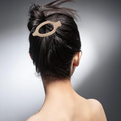 Set de 4 pinzas de pelo multicolor mate miniatura 5