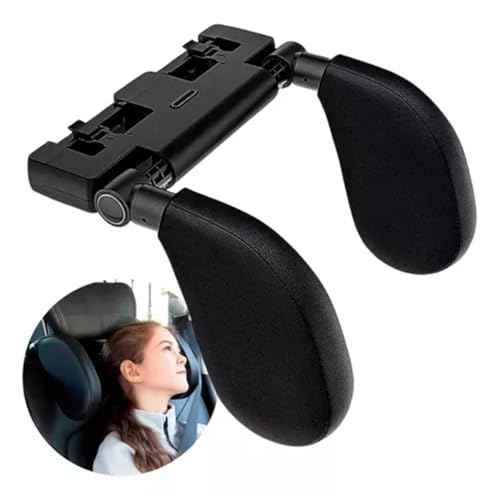 Almofada de encosto de cabeça para carro, encosto de cabeça para assento de carro para crianças, alm