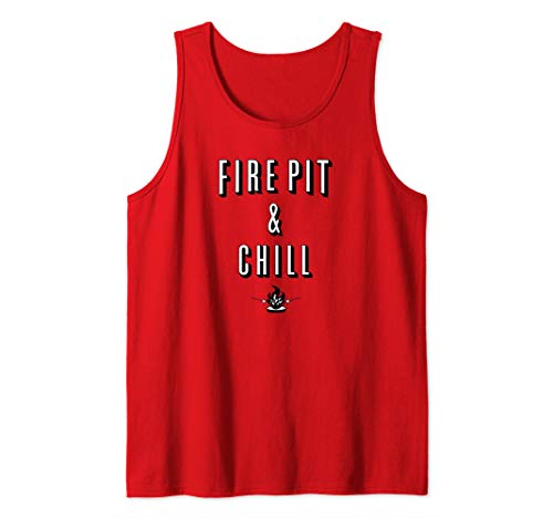 Fire Pit Fun Apparel Tank Top Cover