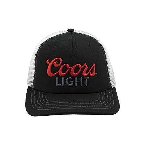 Coors Basic Beer Snapback Trucker Cap Black/White, One Size