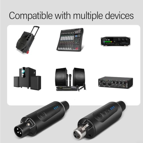 Sistema XLR inalámbrico para eliminar cables en escenarios y eventos en vivo 8