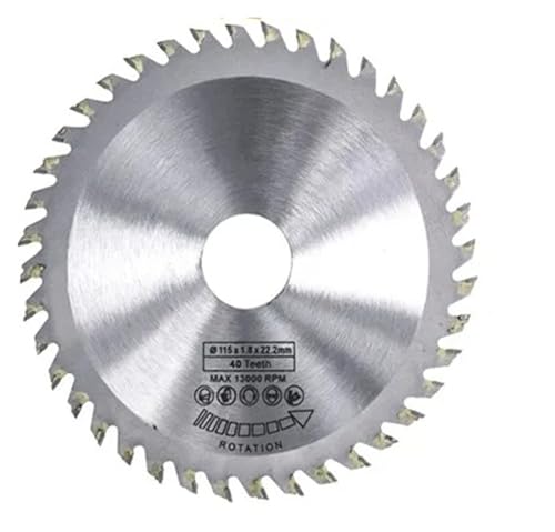 Lame de scie circulaire carbure 115 mm 24T disque coupe bois pour mini scie