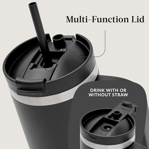 Image of Contigo Streeterville Leak-Proof, 30oz Tumbler, Cold for up to 29 hours, Stainless Steel, Licorice