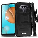 Evocel Generation Series Phone Case Compatible with K51 with HD Screen Protector and Belt Clip...