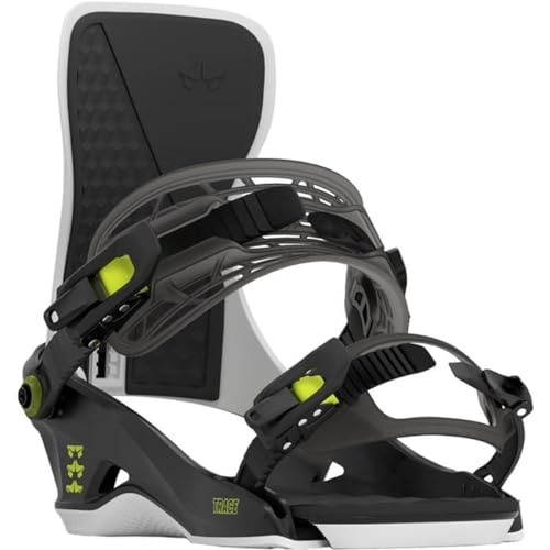 Rome Trace Snowboard Bindngs 2024 - Black/White Large/X-Large