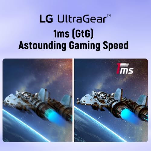 Image of LG 27 inch Ultragear QHD (2560 x 1440) IPS Gaming Monitor, 300Hz, 1ms, NVIDIA G-Sync, AMD FreeSync Premium, VESA DisplayHDR 400, HDMI 2.1, USB Type-C, Tilt /Height /Swivel /Pivot Stand, Black