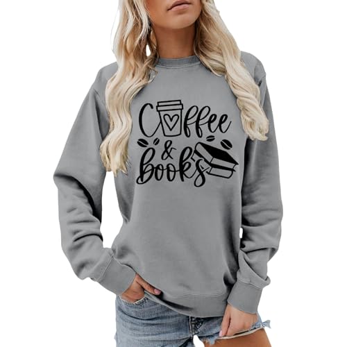 Sweat-shirt imprimé col rond cocon de douceur en coton authentique