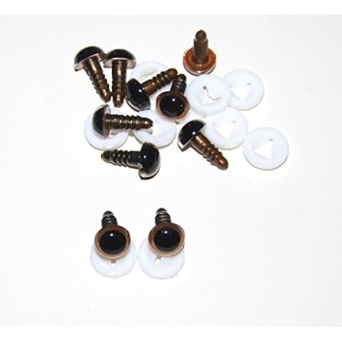 celloexpress 12mm Light Brown Safety Eyes Cover