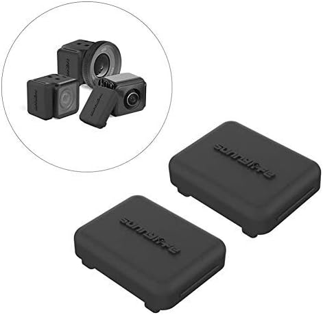 Hensych 2PCS Silicone Lens Protective Case Protector Cap Dustproof Protective Cover for Insta360 ONE R/Insta360 ONE RS Camera Lens Protection - Image 3