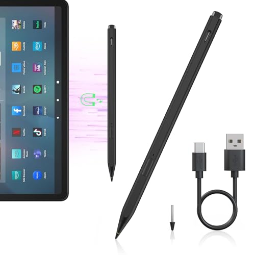 Milikilo AMZ Fire^ubgX^CXy Amazon Fire Max 11 (2023N) & Amazon Fire HD 10 (13A2023N) ^ubgpAUSB-C[dtX^CX 4096 t@C