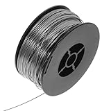 GANAZONO Filo per Saldatura in Acciaio Carbonio Senza Gas Filo Animato Flux Core per Carpenteria Leggera Riparazioni Veicoli Ferroviari e Fabbricazione Adatto Professionisti e Hobbisti