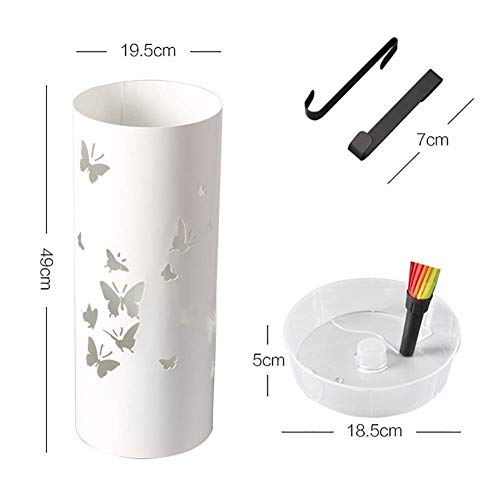 Support pour canne anti-chute blanc pour maison et bureau