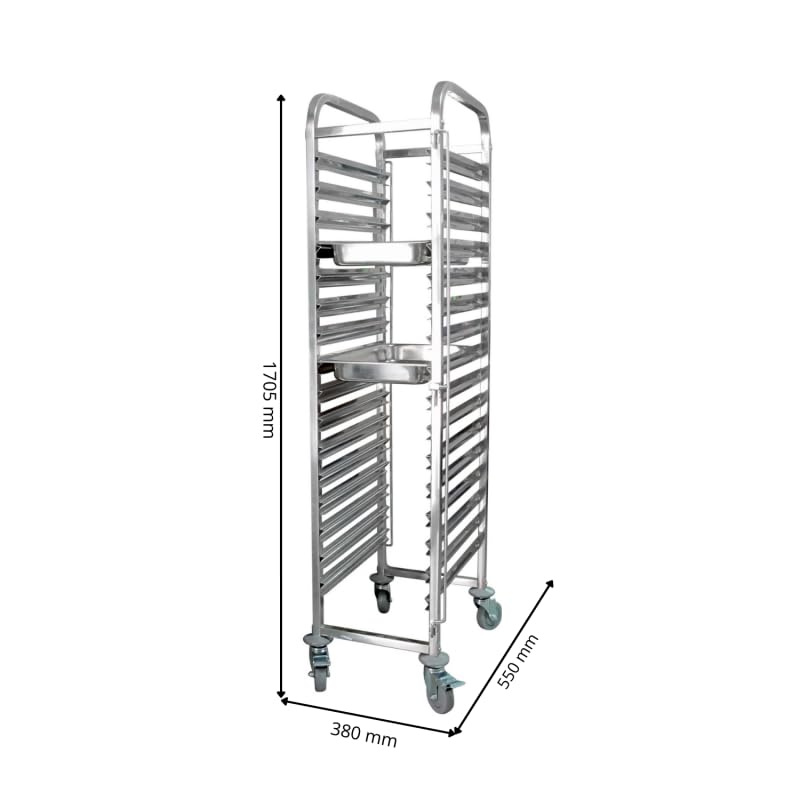 Échelle INOX GN 1/1-16 Niveaux