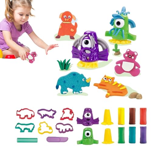Juguetes de cocina de arcilla,Juego de cocina de juguete de arcilla | Juguetes para modelar alimentos para hacer hamburguesas - Actividades de aprendizaje preescolar para niños, niñas y niños a partir