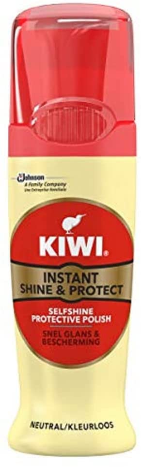 Kiwi Shoe Shine Liquid, Instant Shine & Protect Tube with Applicator Brush for Neutral Shoes, 75 ml, Neutral Shoe Polish (B08M2G2383) Amazon Price History, Amazon Price Tracker
