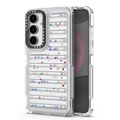 Coque Galaxy S25 paillettes rigide transparente et housse de protection