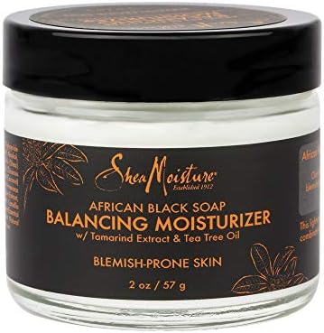 SheaMoisture Balancing Moisturizer for Dry Skin African Black Soap with Shea Butter 2 oz