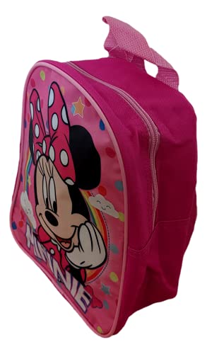 Group Ruz Minnie Mouse Little Girl 10 Inch Mini Backpack (Red-Pink) #TOP1