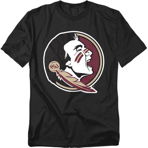 FSU Seminoles Florida State University Official Distressed Primary Unisex Adult T-Shirt Florida State University Medium