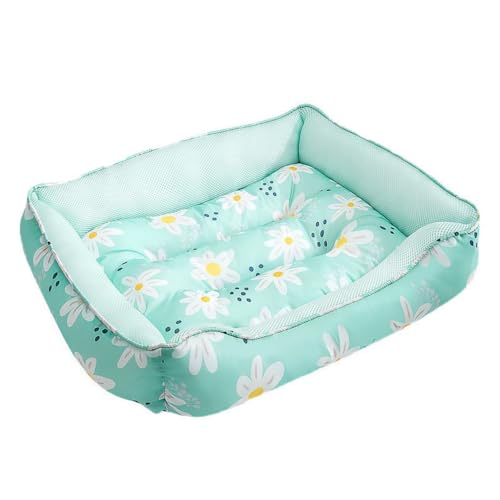 ERITGNBMKARXサマーペットベッド|クールな犬の猫のマット|犬の枕|快適なペットのマット|犬と猫の共有ラウンジエリア (L)