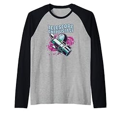 Aficionado A Los Telescopios Universo Telescopio E...: ¡Un diseño de Telescopio súper divertido que pertenece al Espacio y al Universo! Nos encanta la astronomía y las estrellas. Bonito regalo para Navidad o cumpleaños para la familia. Divertido regalo de los aficionados a los telescopios. ¡Gran motivo d...