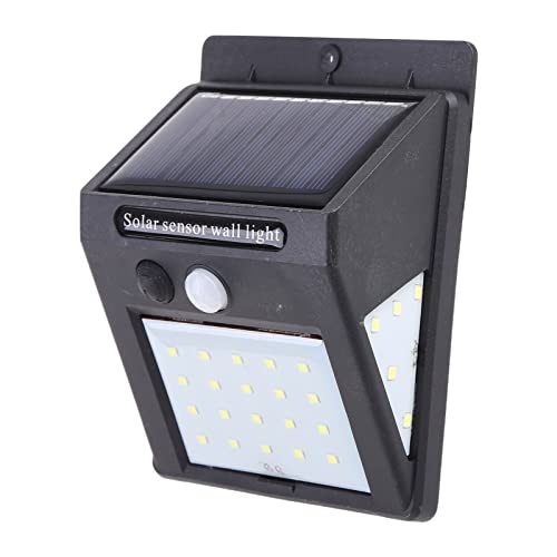 100 luces LED solares para exteriores, luz de calle, decoración al aire libre, jardín, casa, sensor de movimiento, lámpara de pared, sensor de movimiento
