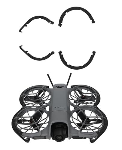Protection d'hélice pour DJI NEO 2 - Coque anti-collision noire en plastique léger