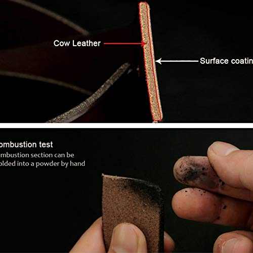 Men'S Genuine Leather Belt With Automatic Buckle Casual Business Belt2