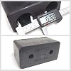 1x Buffers USA Molded Rubber Bumper Dock Buffer 6x3x3 for Chassis/Trailers/Truck/Flatbed/Reefer with Steel Washer (4502-1276)