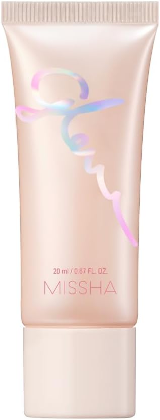 Glow Skin Balm 0.68 fl oz/ 20ml, 4-in-1 Primer, Moisturizing Cream, Morning Pack, Luminizing Cream for a Flawless Natural Glow, Glass Skin