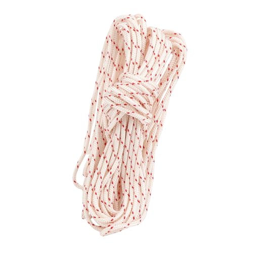 10m/32.8ft Replacement Pull Starter Cord for Chainsaw Lawn Mower Strimmer Engine Starter Rope Fibre Replacement Cord
