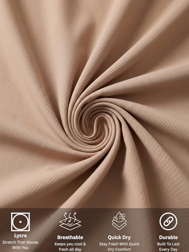 Image of GRECIILOOKS Trousers for Woman | Womens High Rise High Waist Flared Korean Style | Formal Pant for Women Office Wear| Track Pants for Womans Elegant for College & Events (Available in Plus Size)