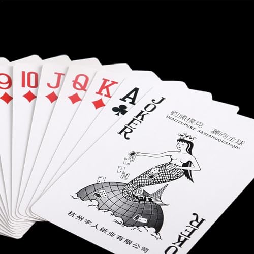 Deck-Spielkarten - Lustige Poker Magic Card Tricks,Spielkarten, Pokerkarten, magisches Spielzeug, Party-Tischspiele, kleine -Spielkarten für Kinder und Erwachsene – Bild 8