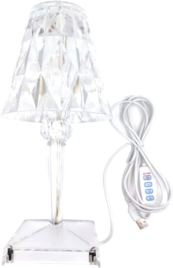 Rose diamond table lamp