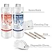 32 OZ Epoxy Resin Clear for Resin Molds, Resin Epoxy Starter Kit, 2 Part Resin for for Jewelry- Including Resin and Hardener (Each 16OZ) with 4 pcs Measuring Cups, 3pcs Sticks, 1 Pair Glove…
