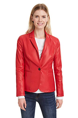 Blazer Desigual femme rouge chaq dieper 19wwewcl taille 36 XS
