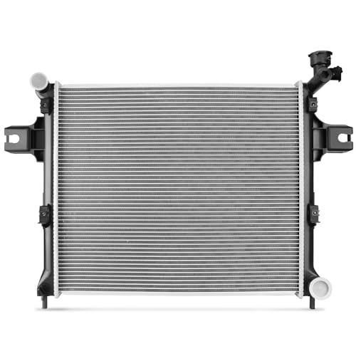 YITAMOTOR Radiator Compatible with 2005 2006 2007 2008 2009 2010 Jeep Grand Cherokee 2006-2010 Commander 3.0L 3.7L 4.7L 6.1L V6 V8 OE Style Radiator