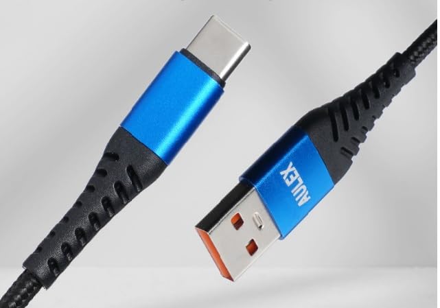 COOLBABYUSB C Cable Fast Charging Cable Nylon Braided USB Type A to Type C Data Cable ALX-C03 support Heavy Duty Type C Charger Universal Compatibility 1M.